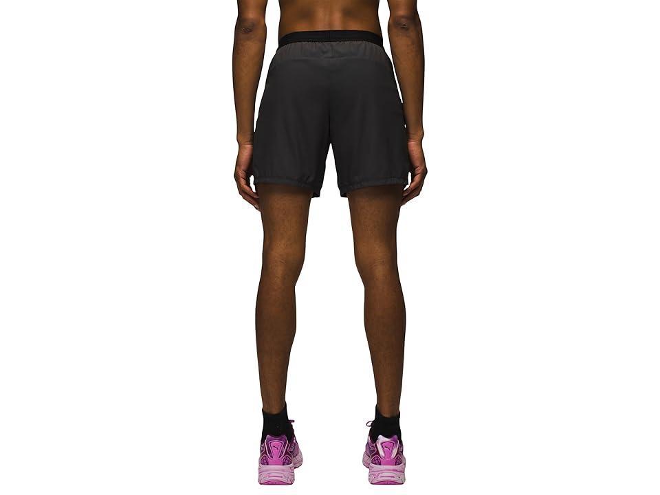 Prana Intrinsic Lined Shorts (Grey Blue) Men's Shorts Product Image