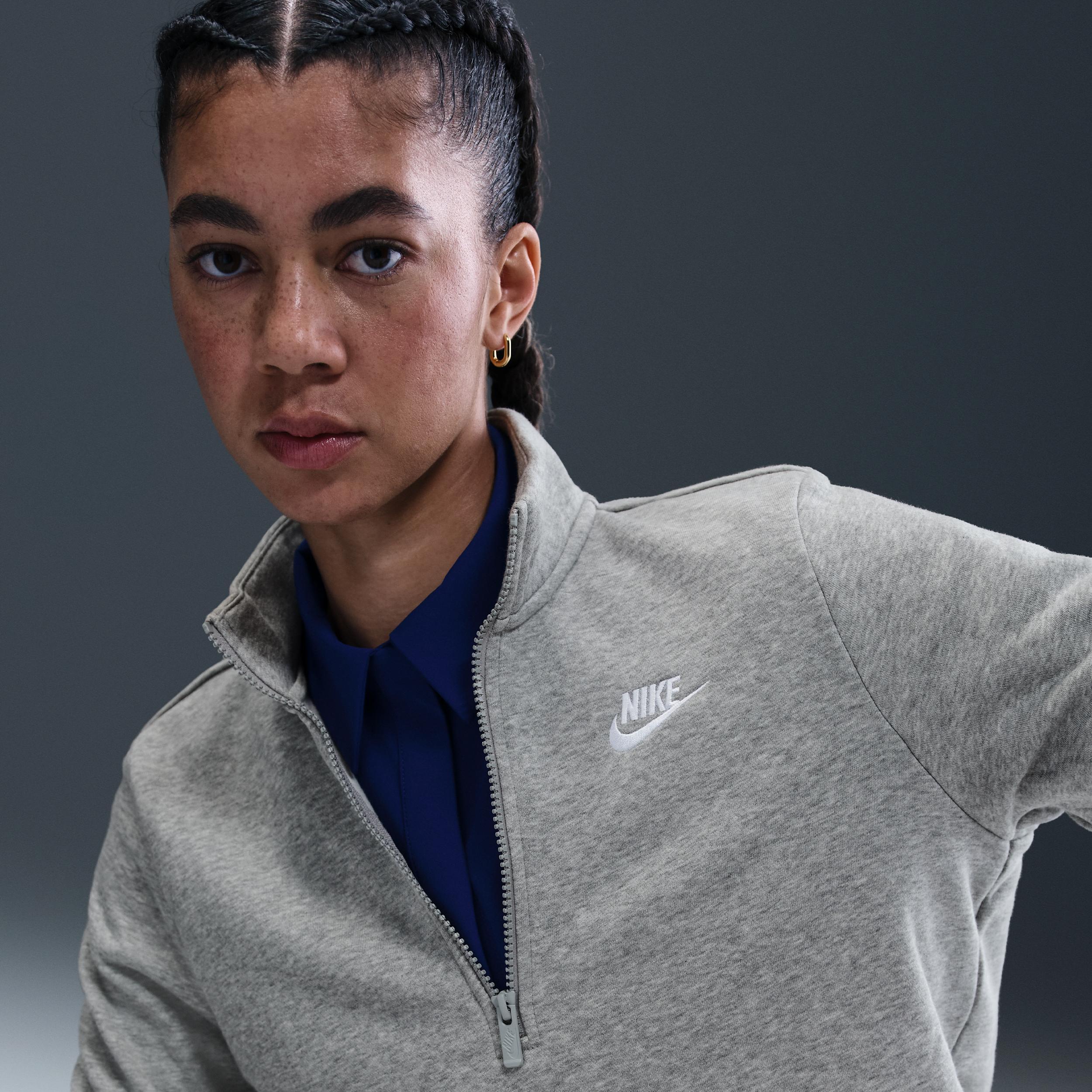 Women's Nike Sportswear Club Fleece 1/2-Zip Sweatshirt Product Image