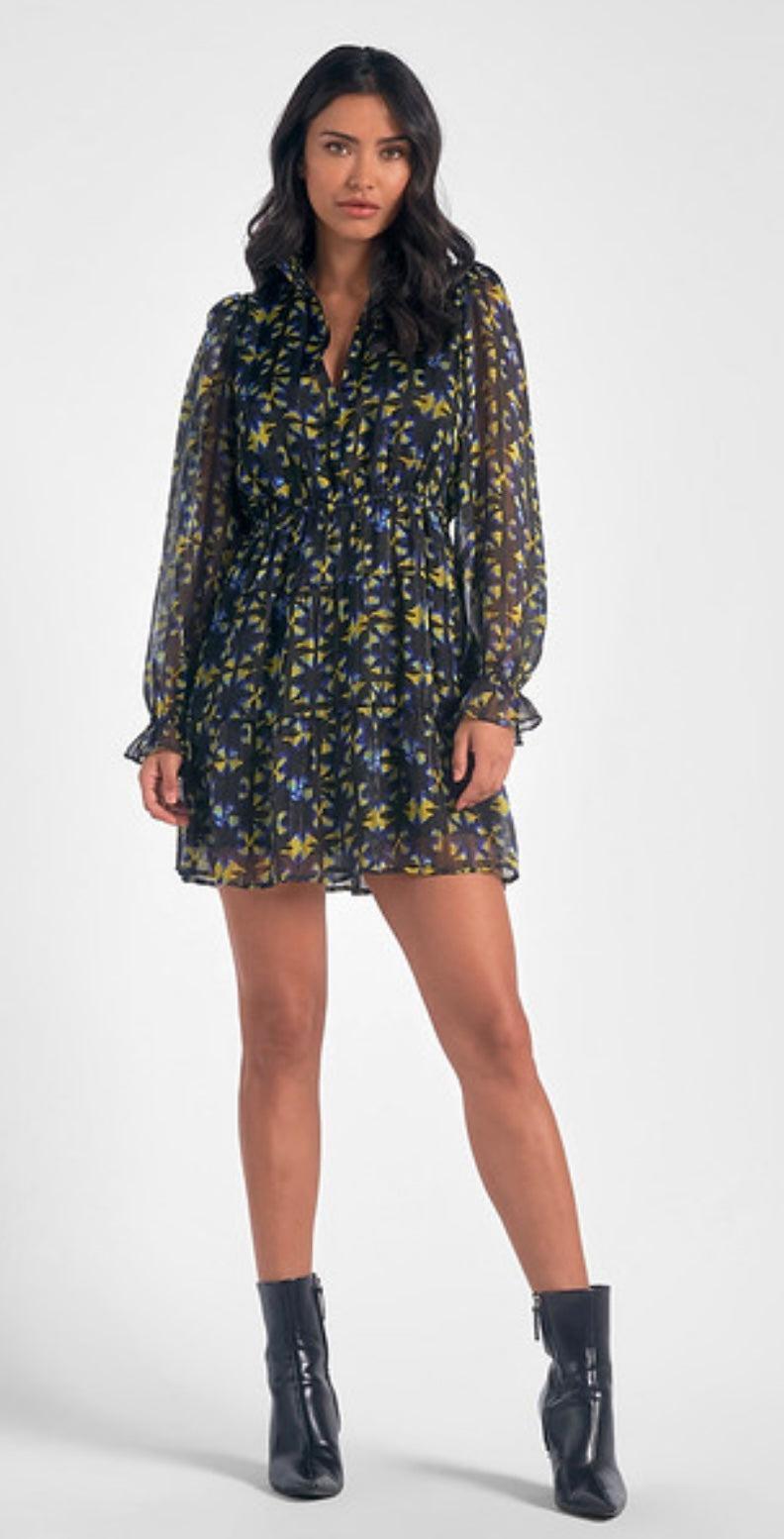 Geo Print Dress Product Image