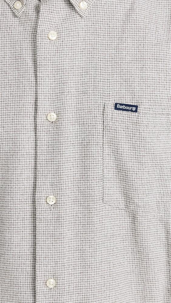 Barbour Barbour Turner Tailored Houndstooth Shirt | Shopbop Product Image