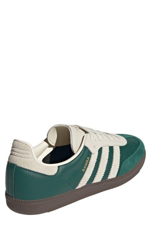 adidas Samba OG Sneaker in Collegiate Green/cream White at Nordstrom, Size 14 Women's Product Image