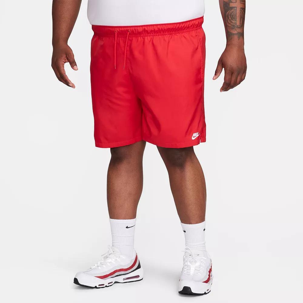 Men's Nike Club Woven Flow Shorts, Size: Medium, Flax Product Image