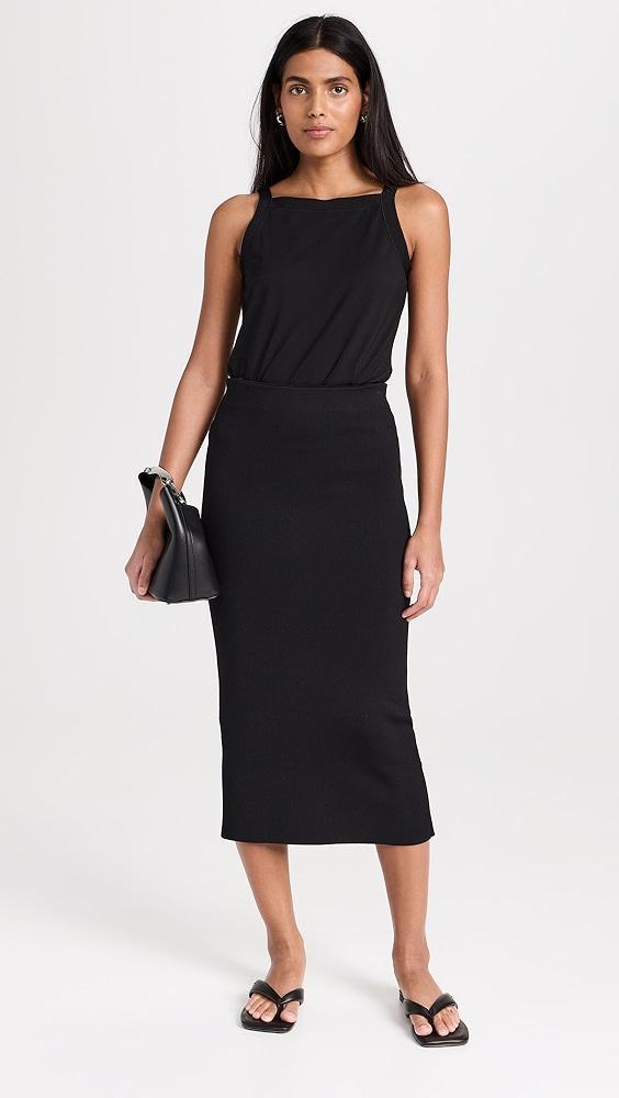 Another Tomorrow Compact Knit Convertible Dress | Shopbop Product Image