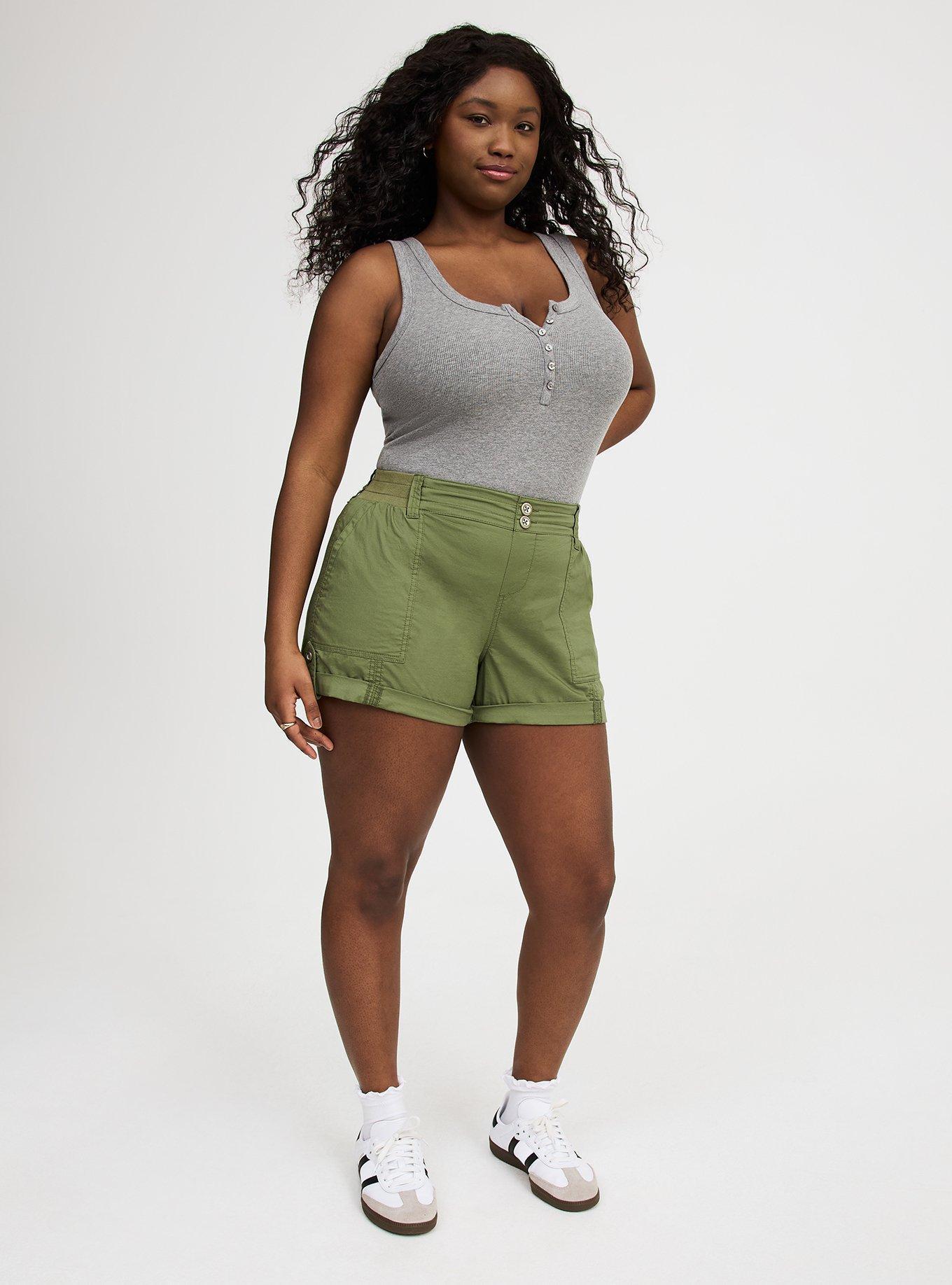 3.5'' Stretch Poplin Utility Short Product Image