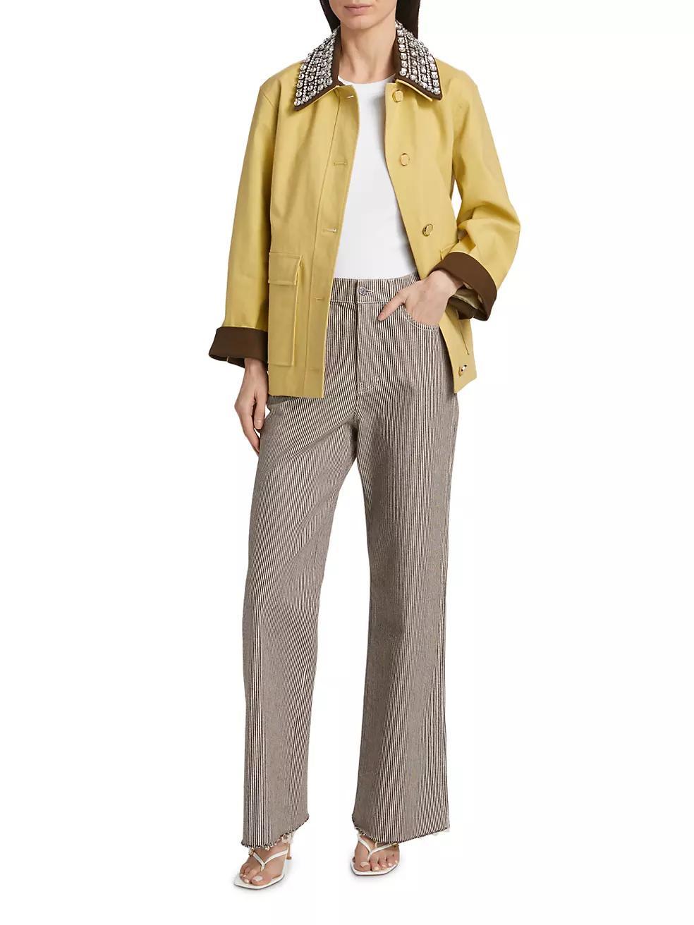 Arlen Embellished Dickey Coat Product Image