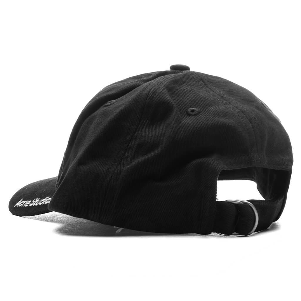 Embroidered Logo Baseball Cap - Black Product Image