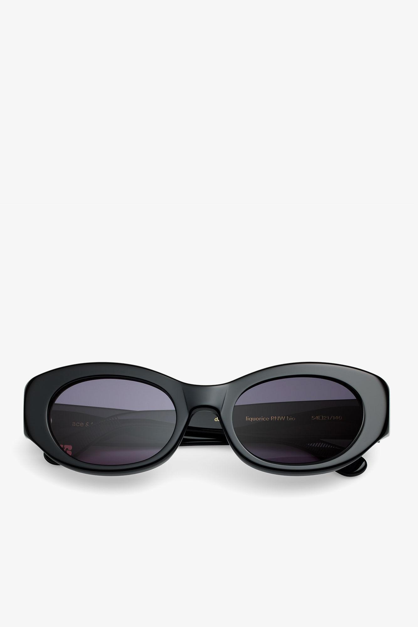 GANNI x Ace & Tate Black Dakota Sunglasses Product Image