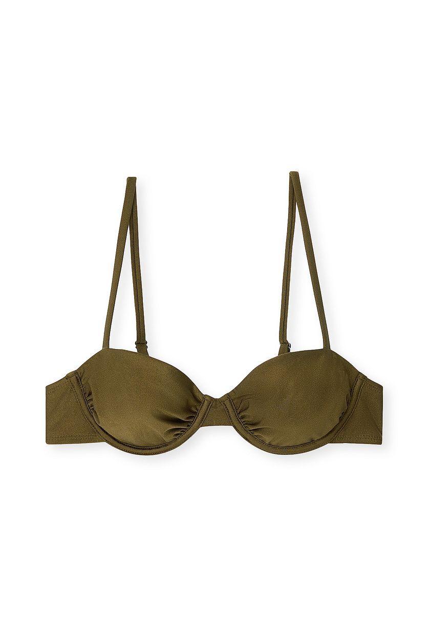 Gathered Bikini Bra Product Image