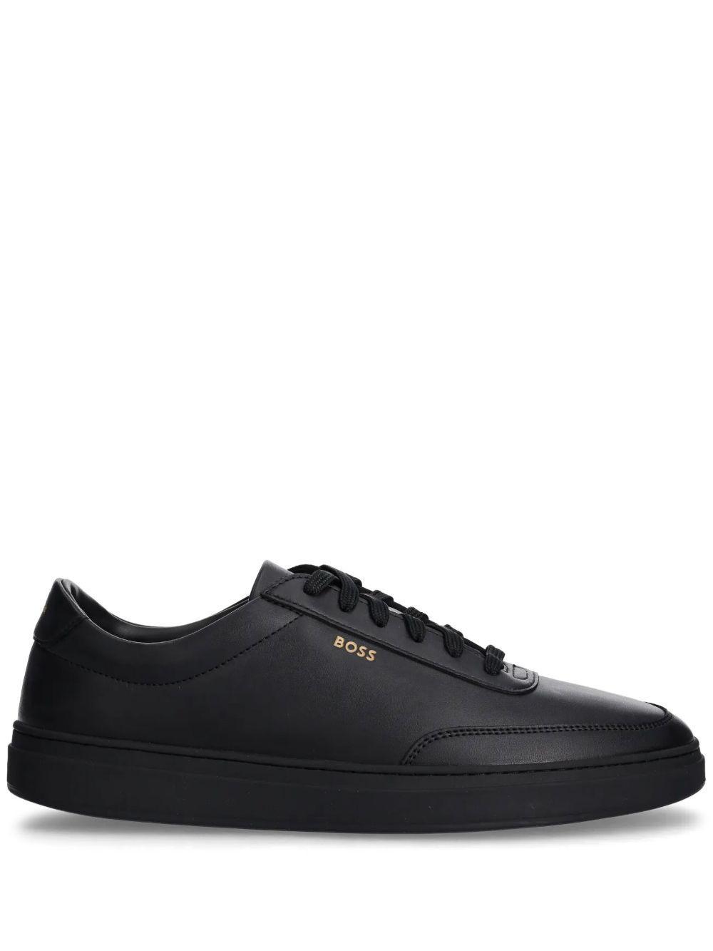 leather sneakers Product Image