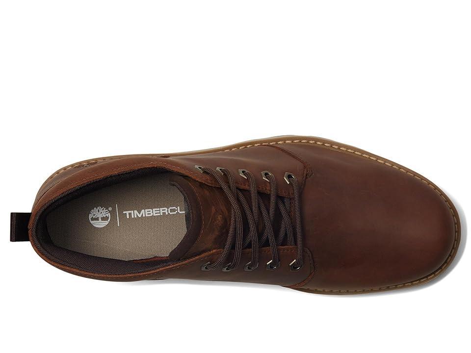 Timberland Britton Road Mid Lace Up Waterproof (Rust Full Grain) Men's Boots Product Image