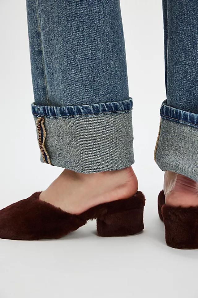 Teddy Faux Fur Heels Product Image