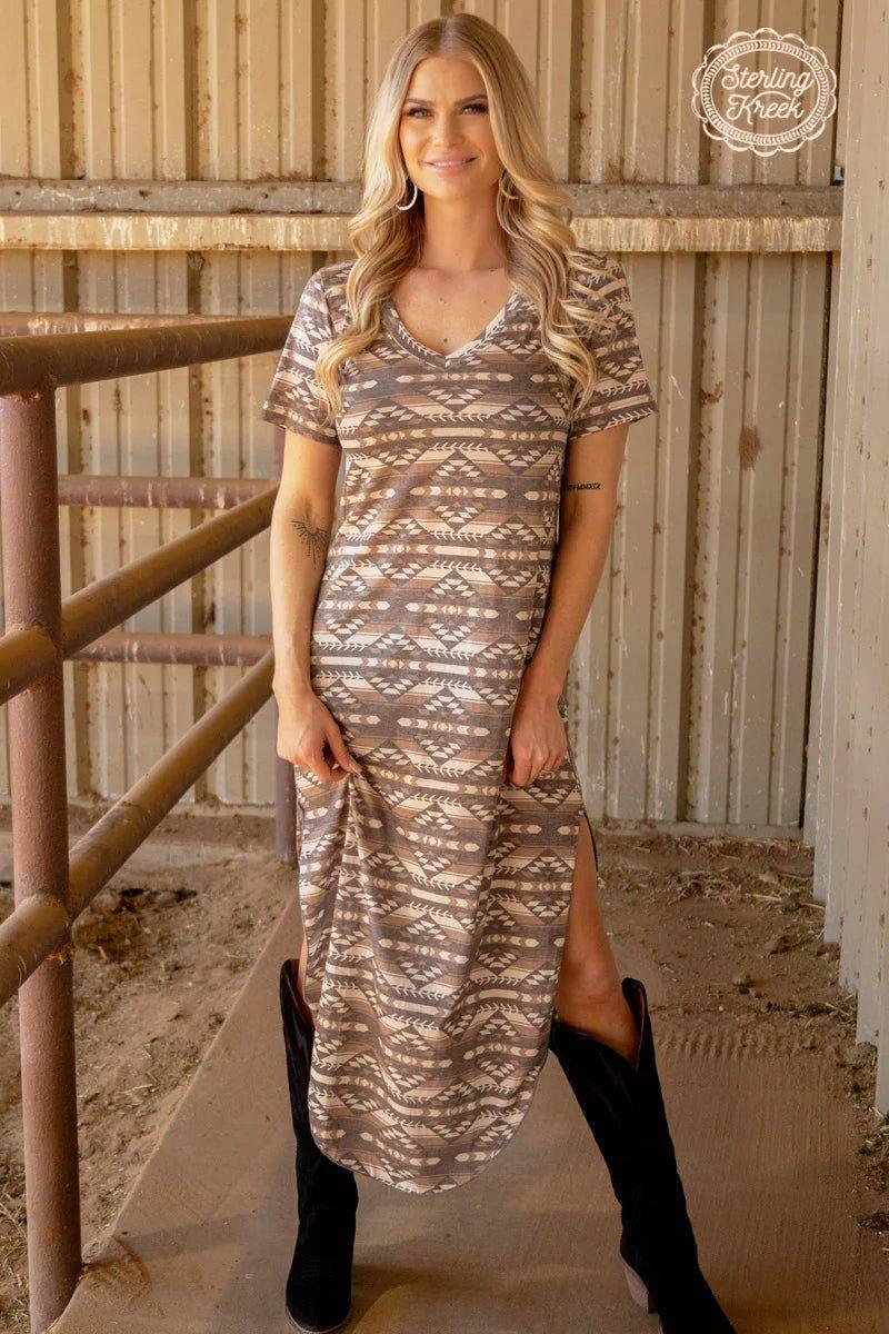 PLUS Sterling Kreek Rio Valley Maxi Dress Product Image
