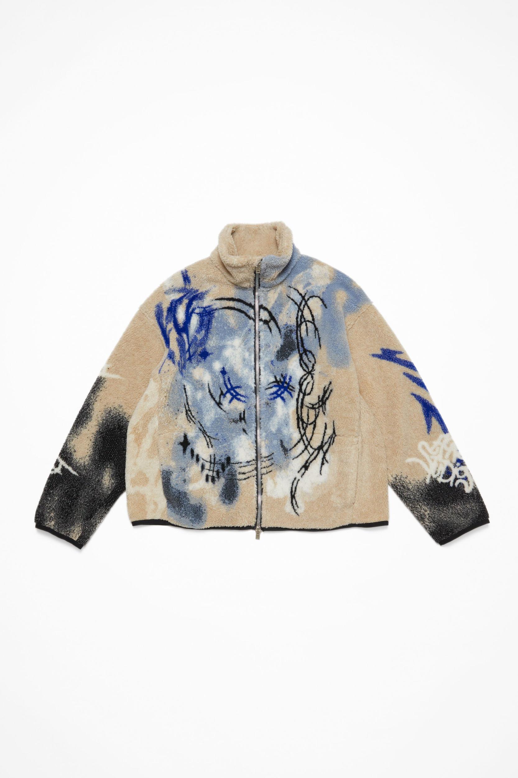 Teddy jacquard jacket Product Image