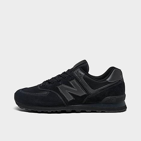 New Balance Mens 574 Core Casual Shoes in Black Product Image