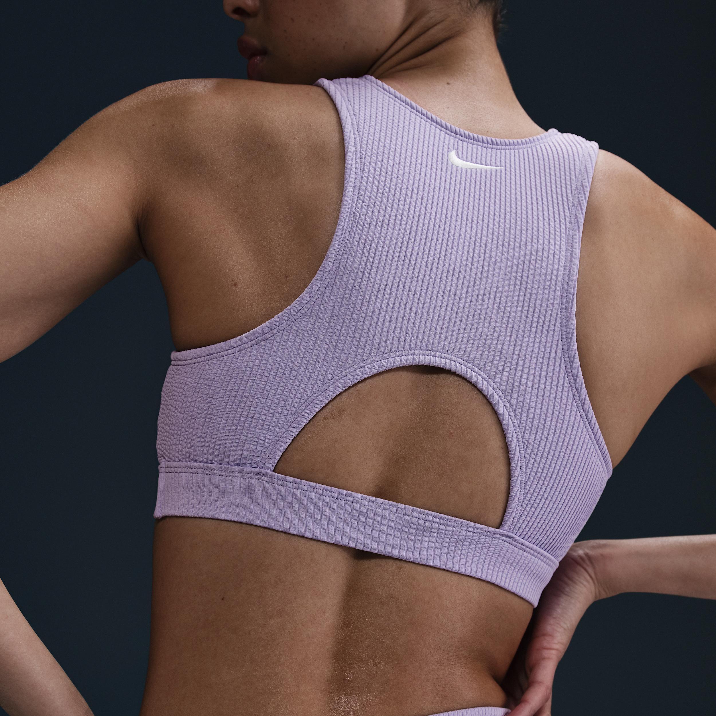 Nike Women's Swim Elevated Essential High-Neck Bikini Top Product Image