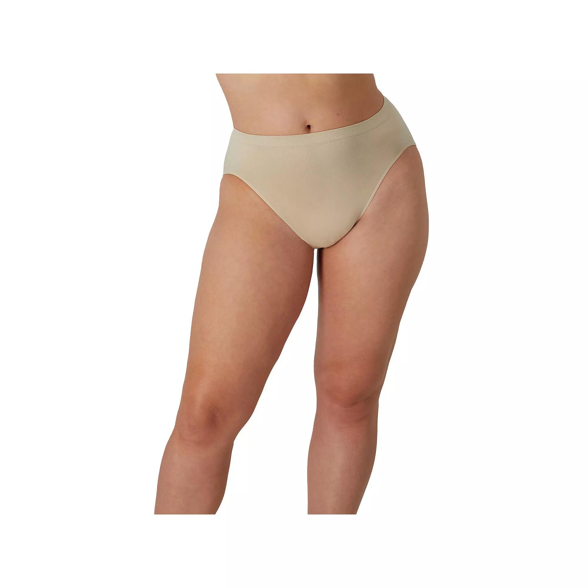 Bali® Comfort Revolution Seamless Microfiber Brief DF803J, Women's, Size: 9, Nude Product Image