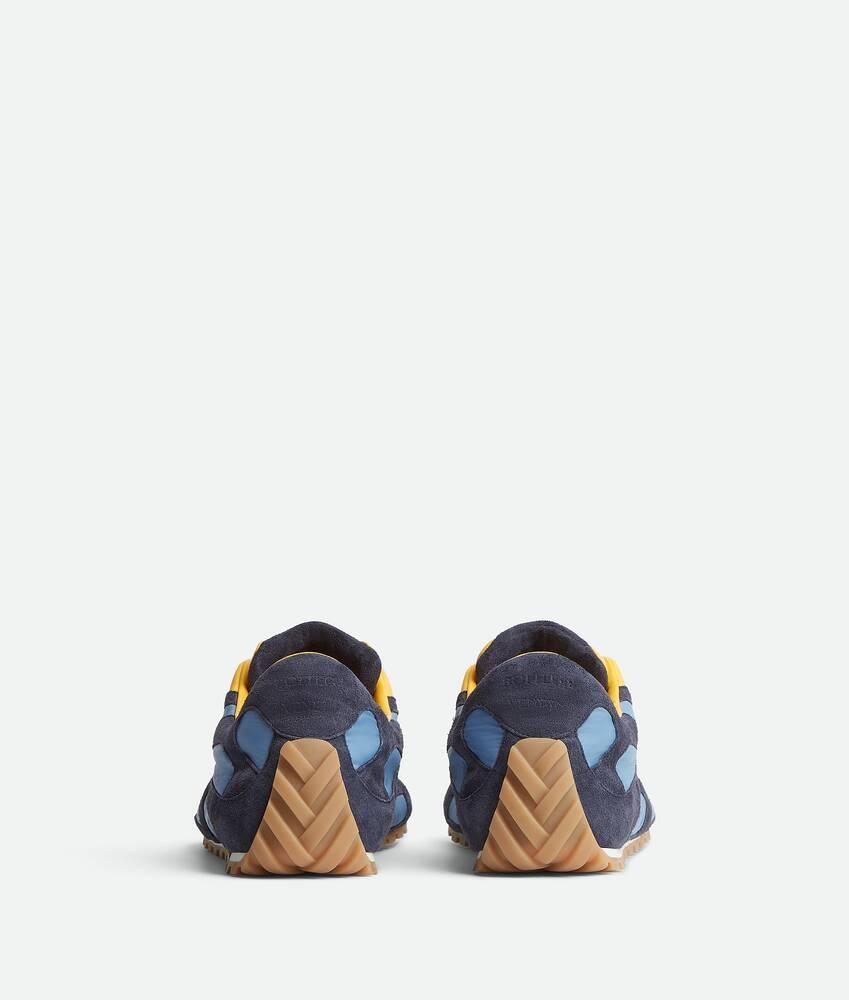 Men's Orbit Flash Sneaker in Abyss/ice/egg yolk Product Image