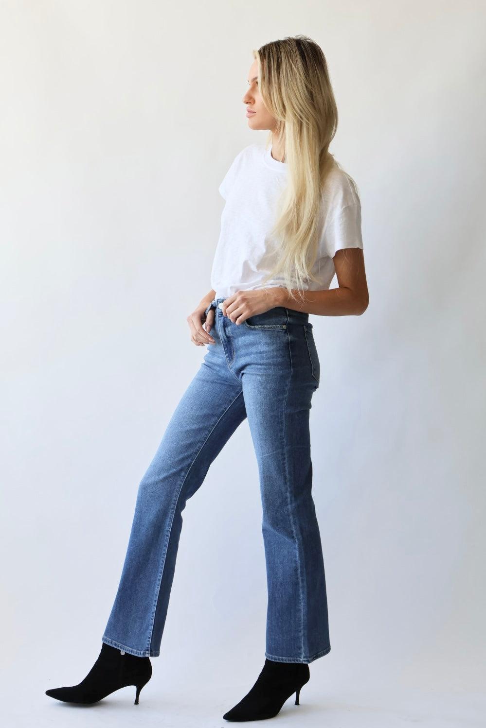 The Petite Bootcut Jean Product Image