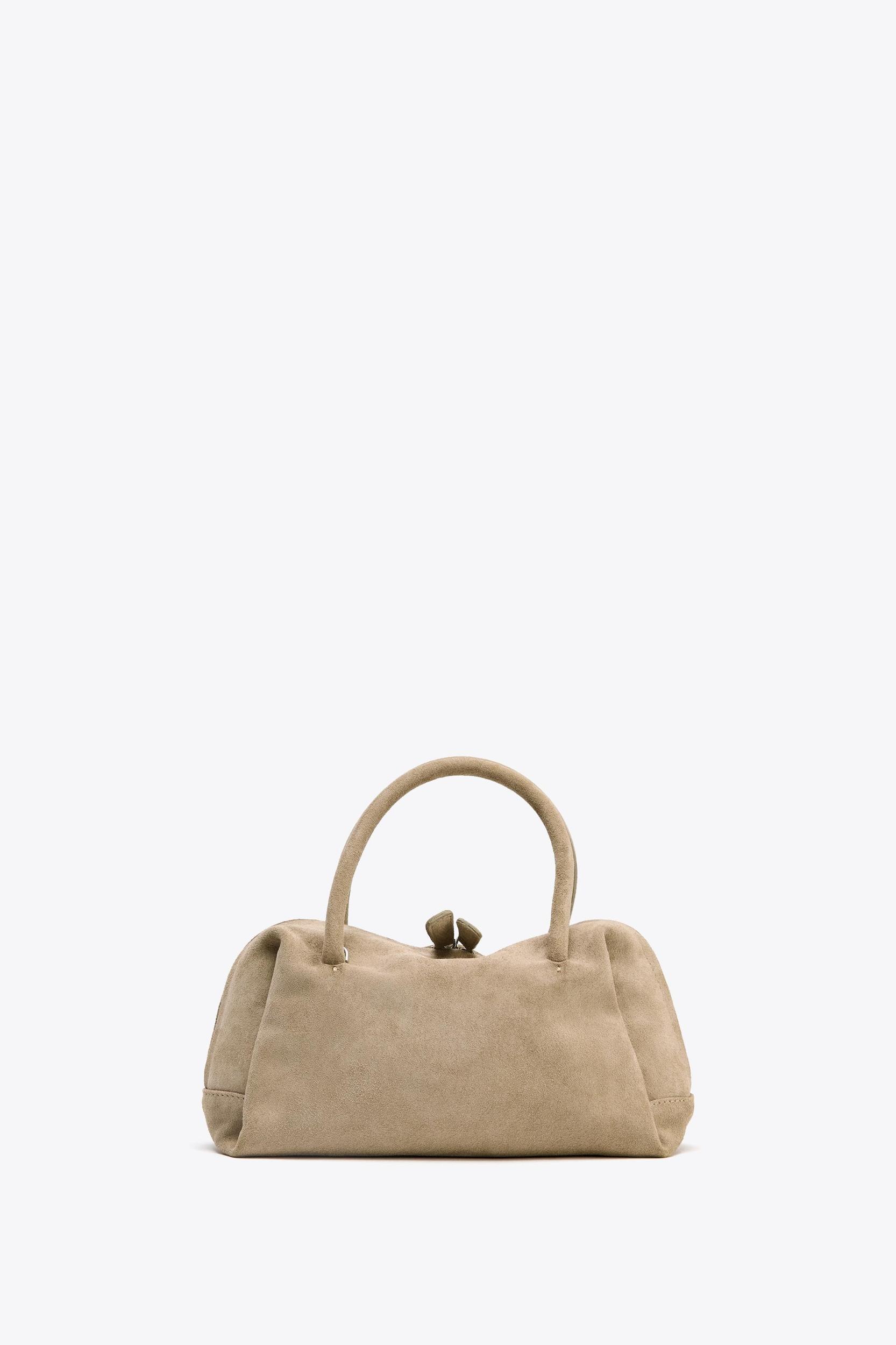 SPLIT LEATHER BOWLING BAG Product Image