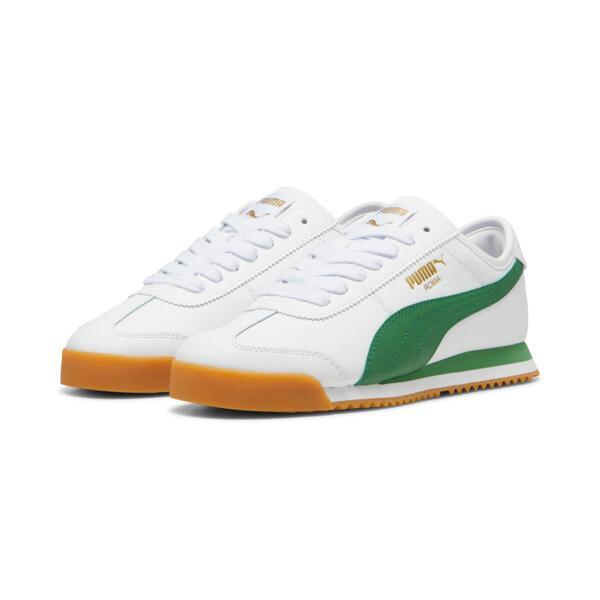 PUMA Easy Rider Mix Mens Sneakers in White/Club Red Product Image