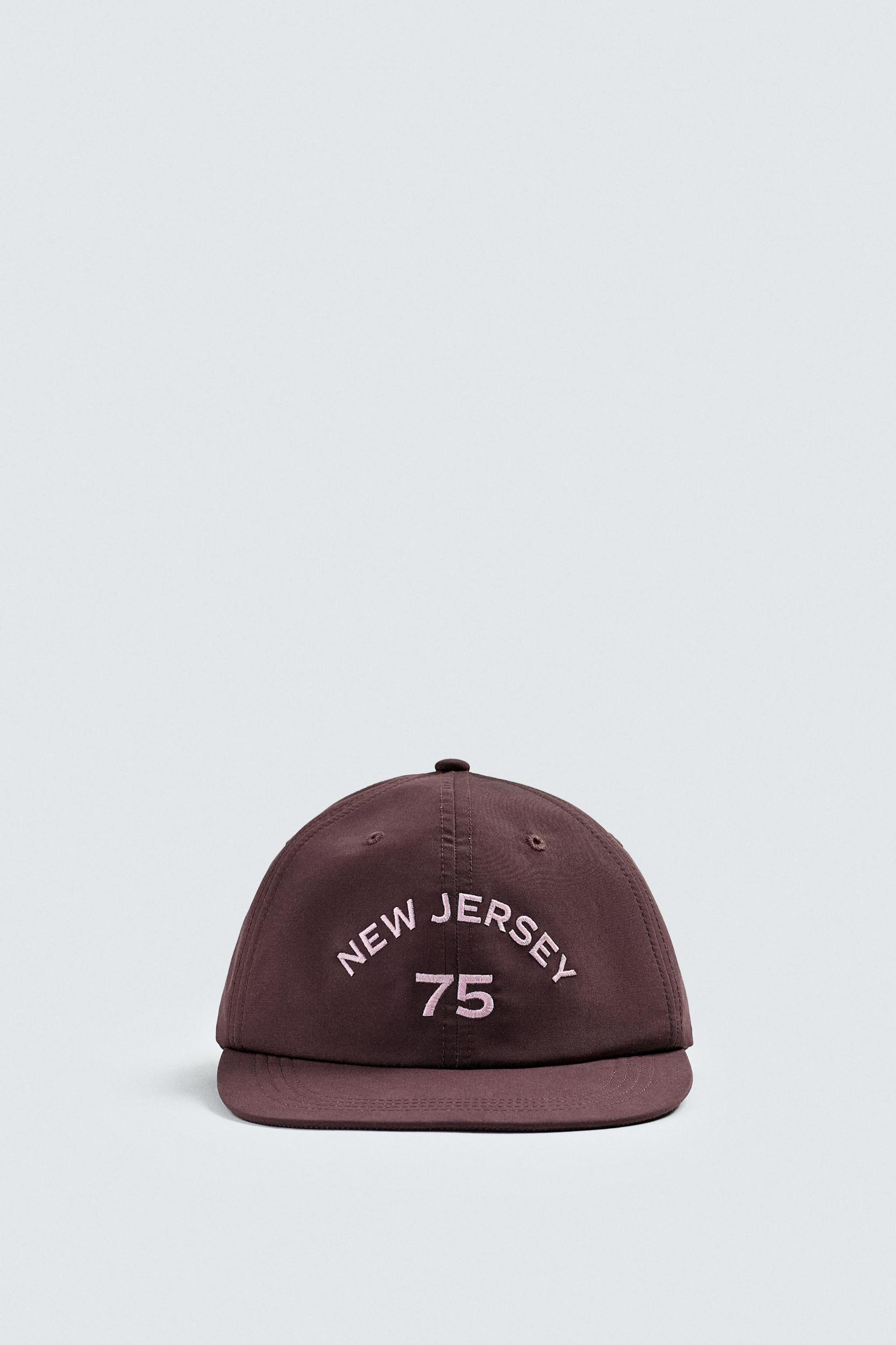 EMBROIDERED FLAT VISOR CAP Product Image