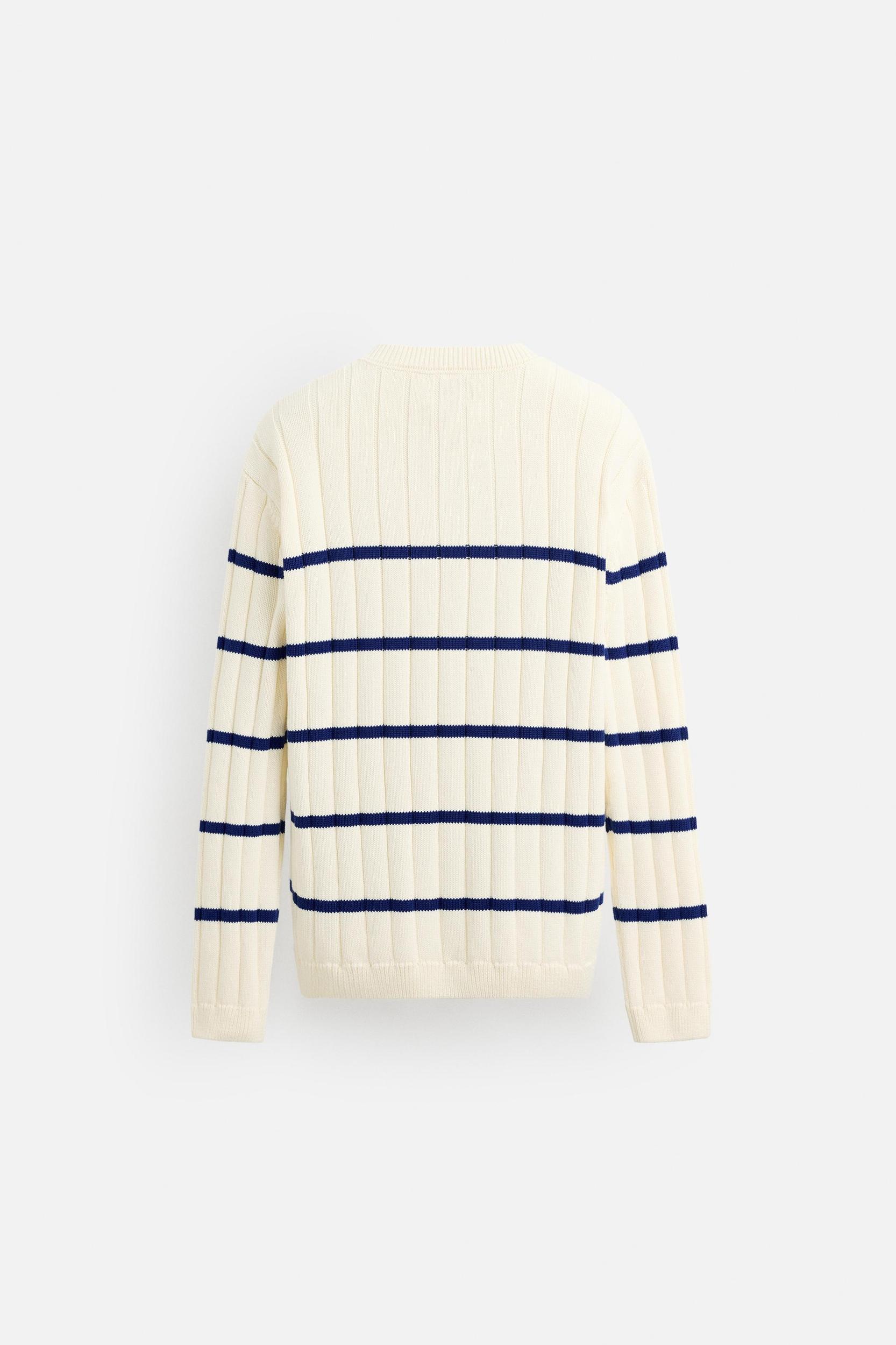 LIMITED EDITION STRIPED JACQUARD SWEATER Product Image