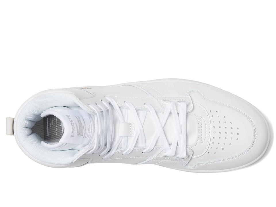 Lacoste L001 Mid 223 3 SMA White) Men's Shoes Product Image