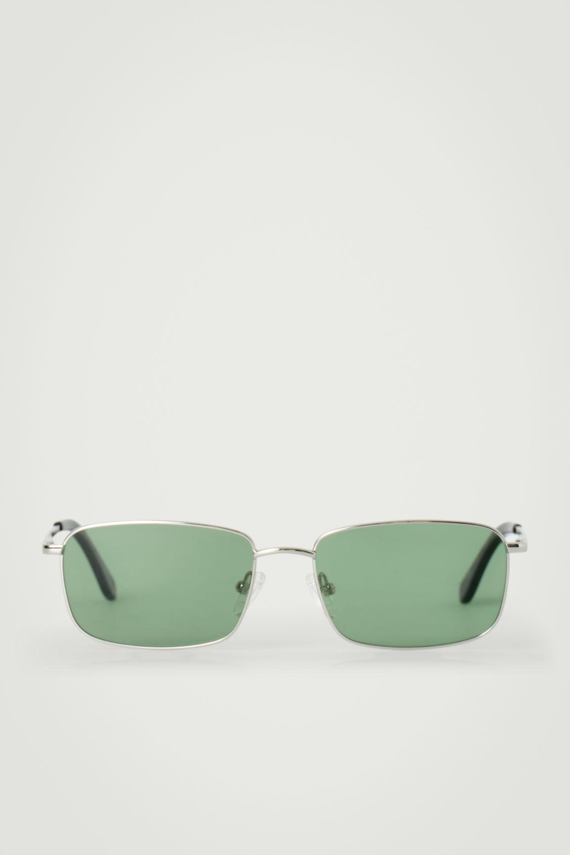RECTANGLE WIRE-FRAME SUNGLASSES Product Image