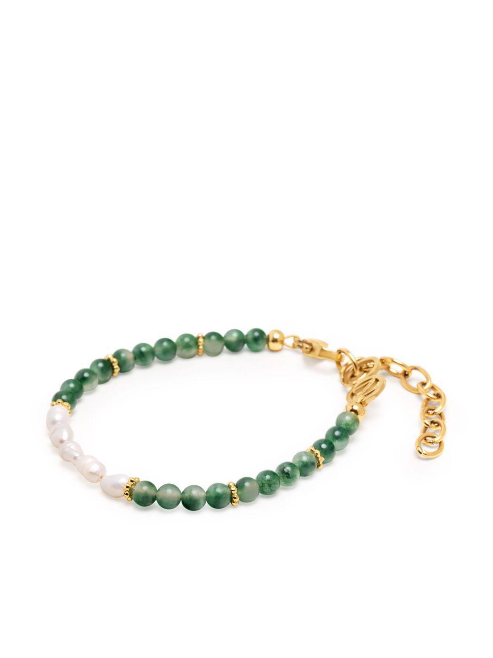 baroque pearl-agate beaded bracelet Product Image