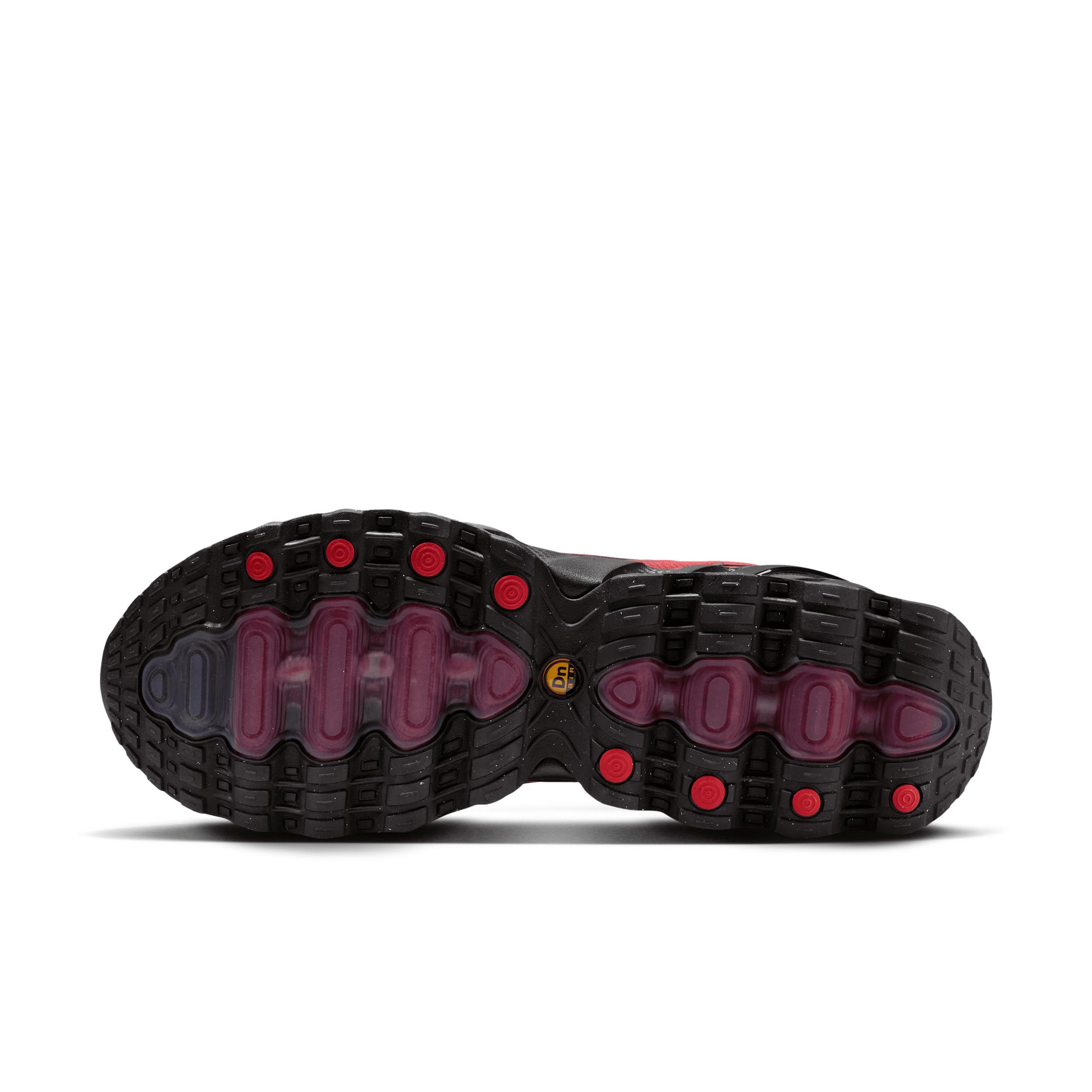 Nike Mens Air Max Dn8 Casual Shoes in Black/Gym Red/Bright Crimson Product Image