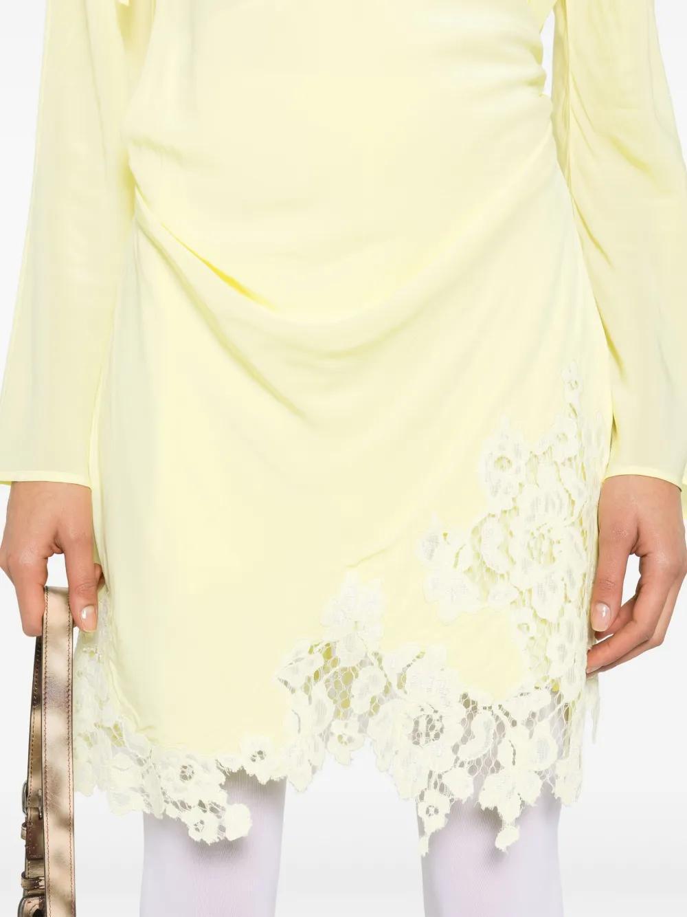 floral-lace detail mini dress Product Image