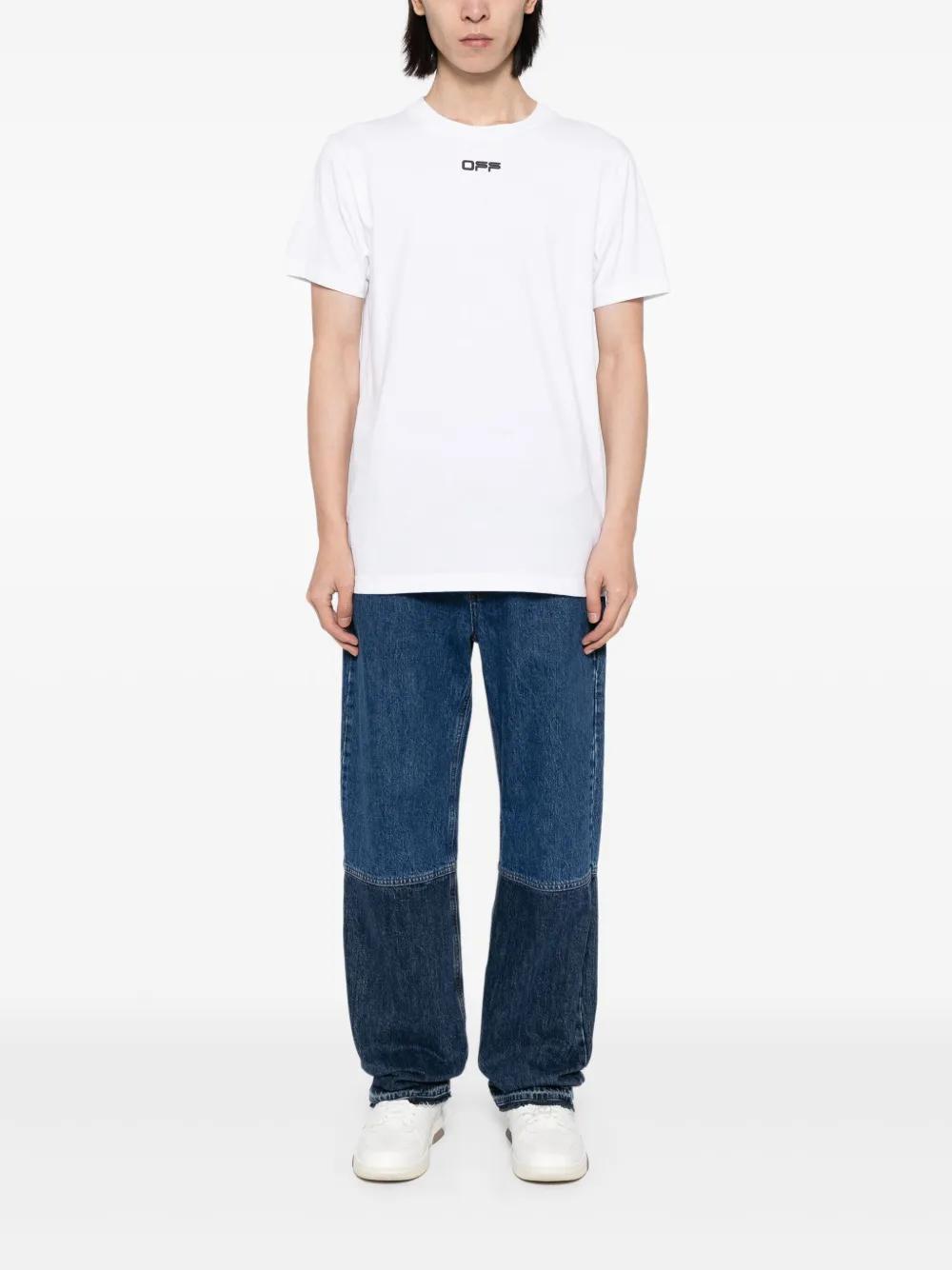 logo-print cotton T-shirt Product Image