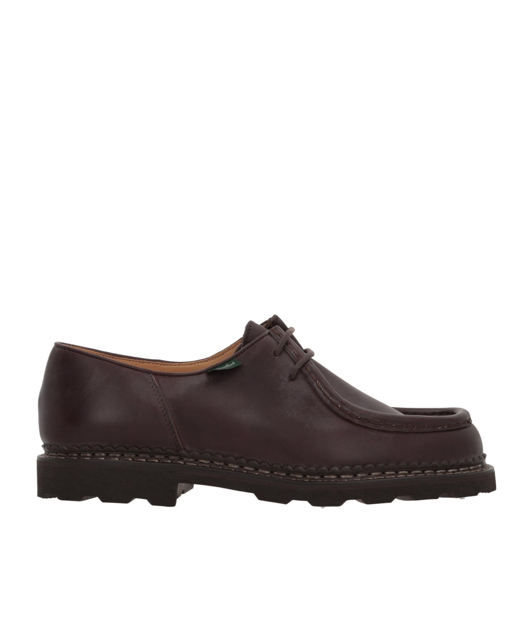 PARABOOT Round-headed Casual Shoes In Black Product Image