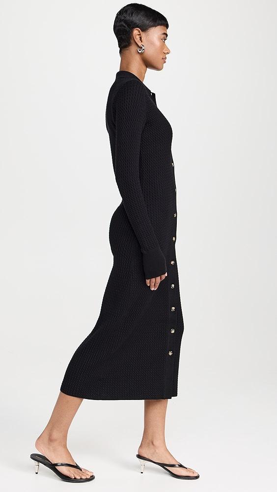 Proenza Schouler White Label Phillips Knit Dress in Micro Cable | Shopbop Product Image