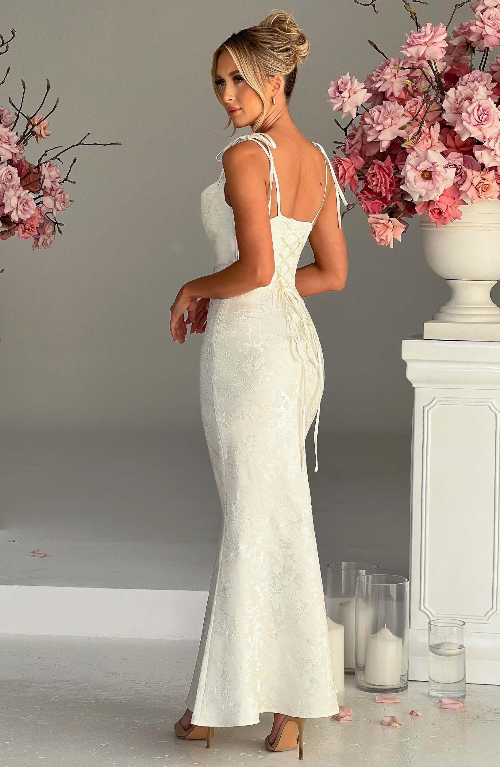 Whitney Maxi Dress - Ivory Product Image