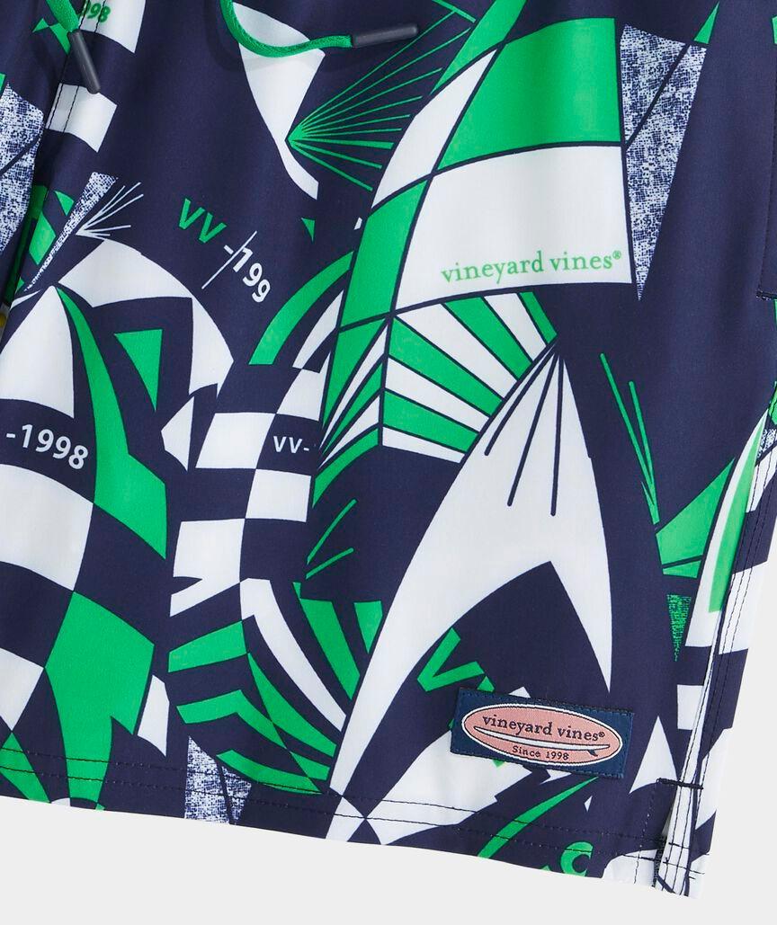 7 Inch Printed Chappy Swim Trunks Product Image