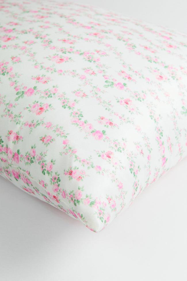Rest Your Head Pink Floral Pillowcase FINAL SALE Product Image