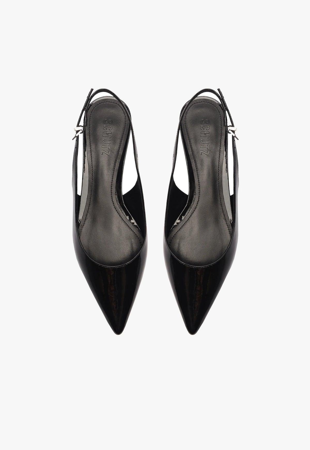 Evan Patent Leather Flat Product Image