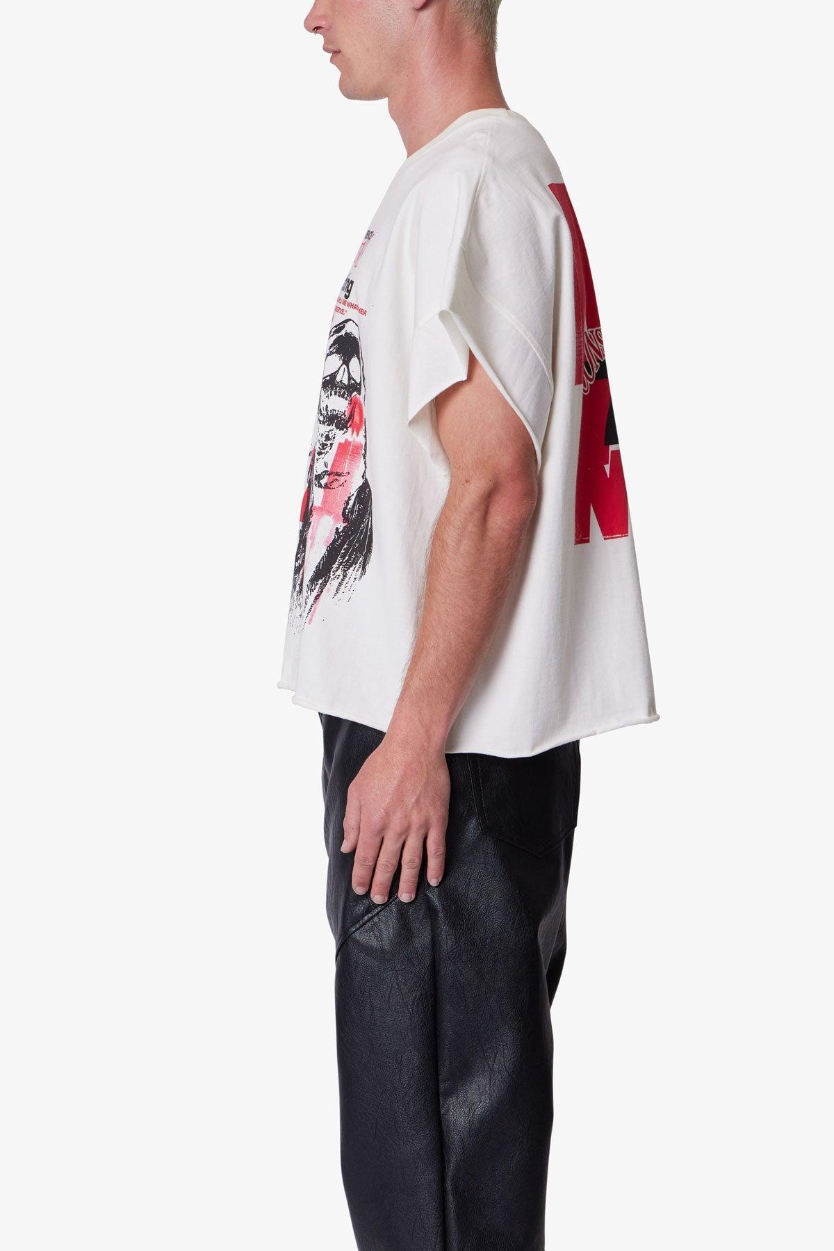 Grim Cutoff Tee - Off White Product Image