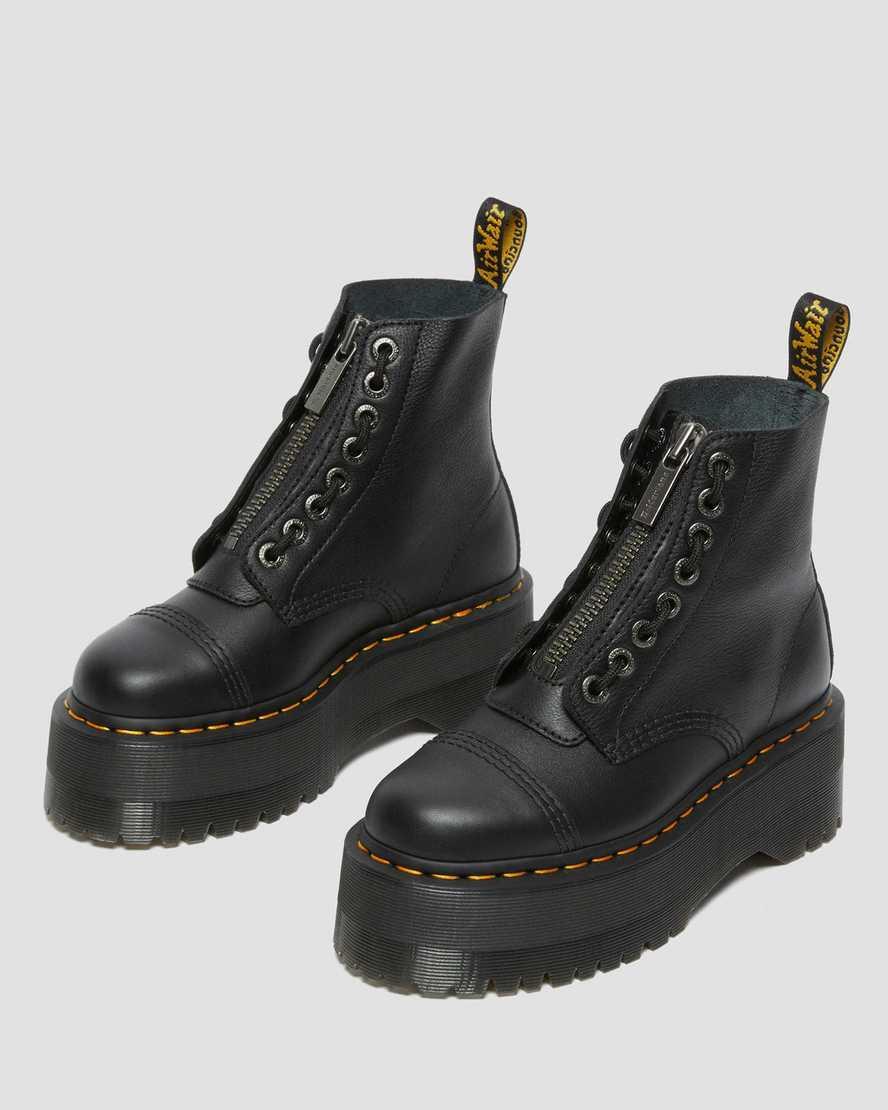 Sinclair Max Pisa Leather Platform Boots Product Image