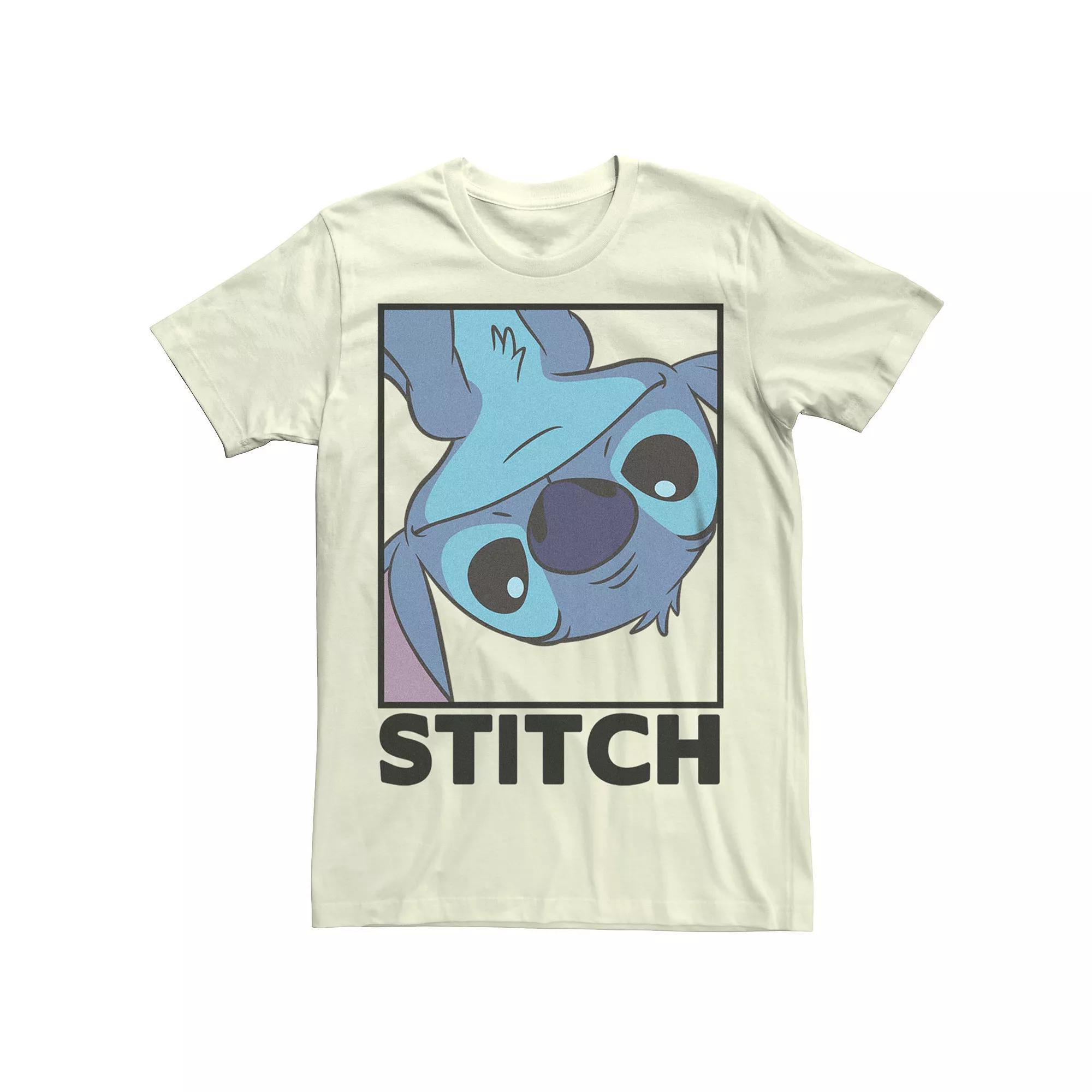 Disneys Lilo & Stitch Mens Upside Down Portrait Tee Product Image
