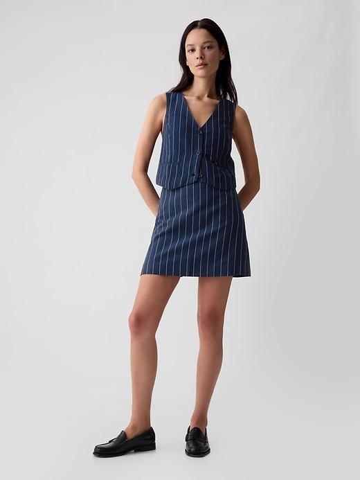 Linen-Cotton Vest Product Image