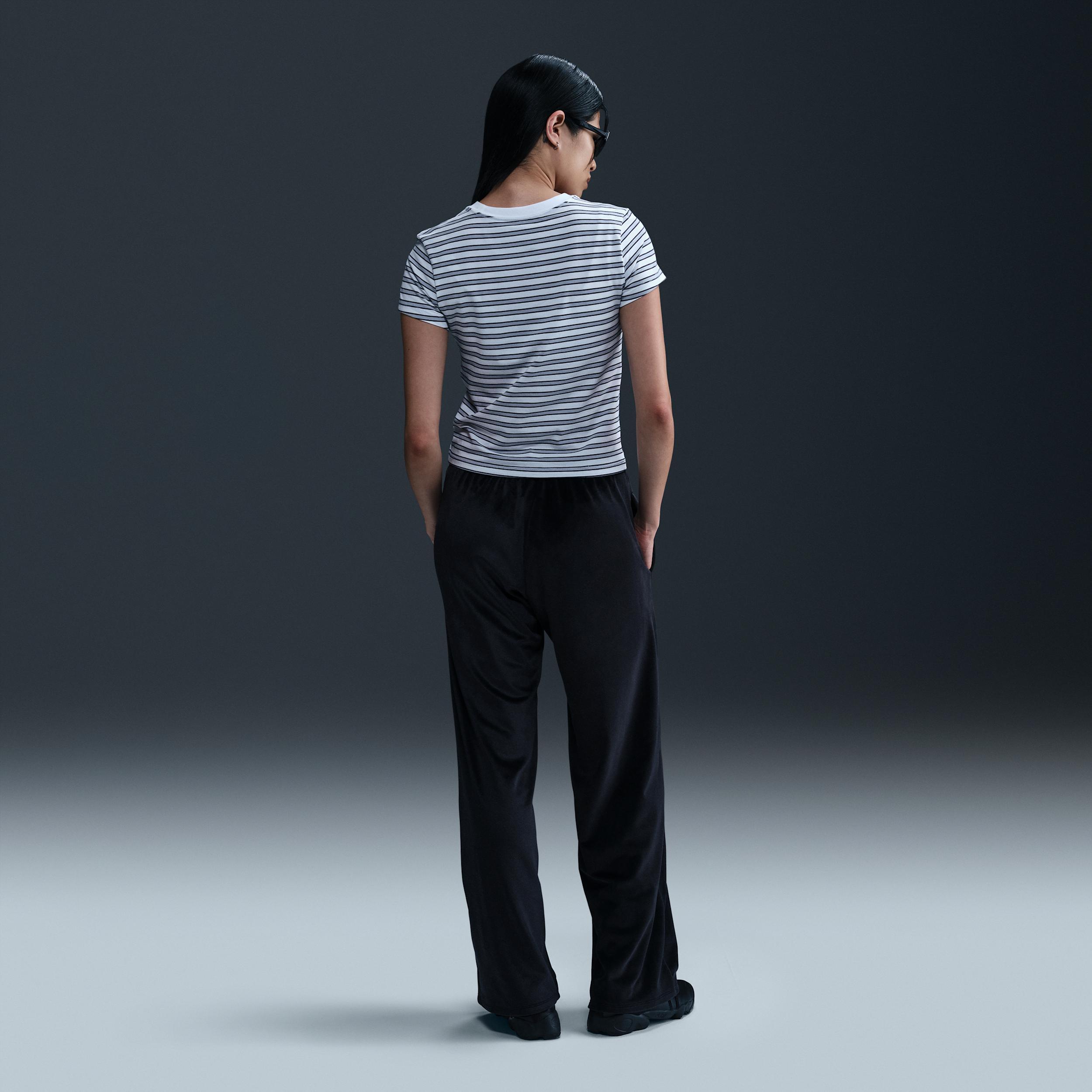 Nike Sportswear Chill Knit Women's Slim Striped T-Shirt Product Image
