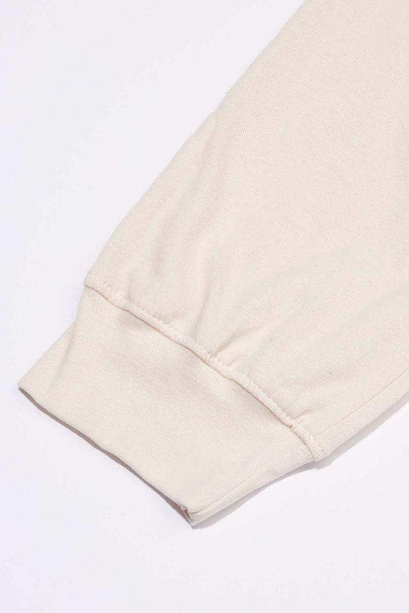 Men's Organic Jogger Pants in Natural Product Image