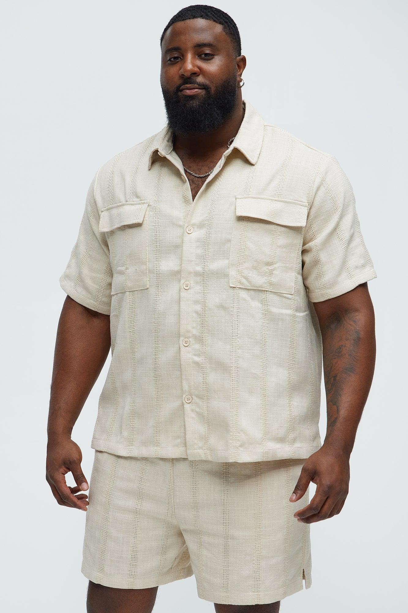 Carmen Jacquard Pocket Shirt - Off White Product Image