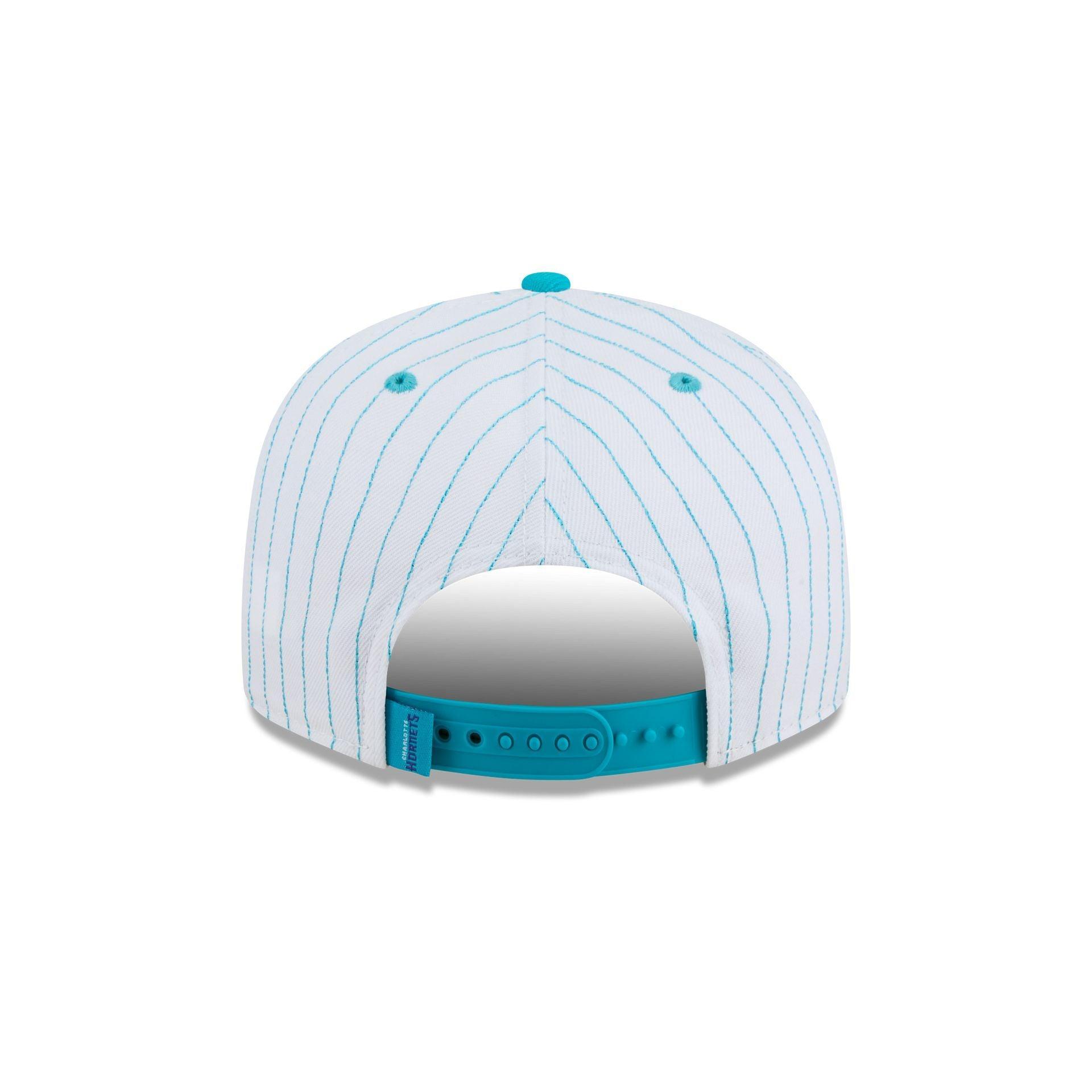 Charlotte Hornets Deceptor Pinstripe 9FIFTY Snapback Hat Male Product Image