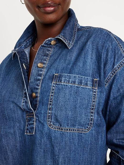 Jean Popover Shirt Product Image