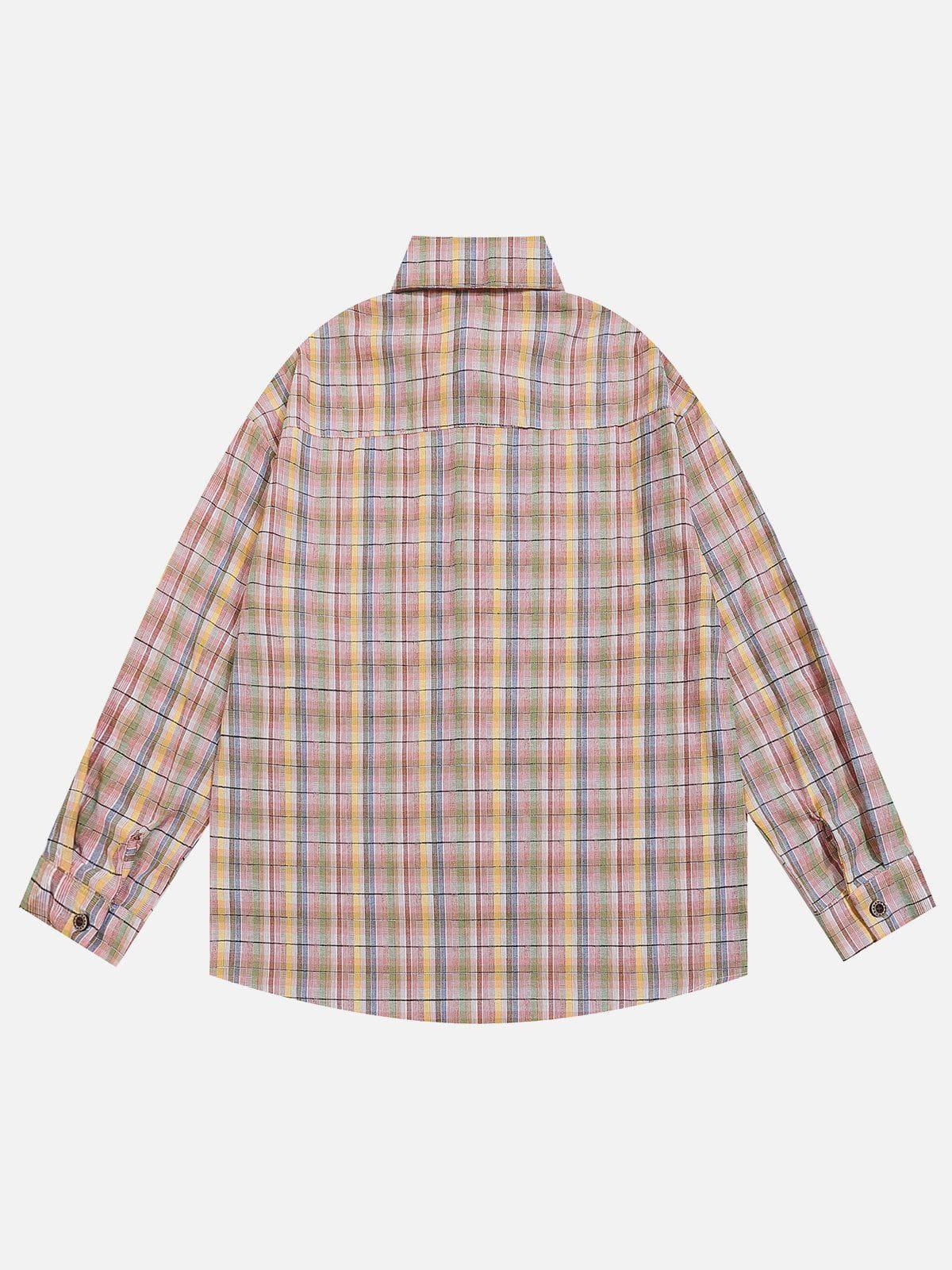 Aelfric Eden Colorful Butterfly Long Sleeve Shirt Product Image