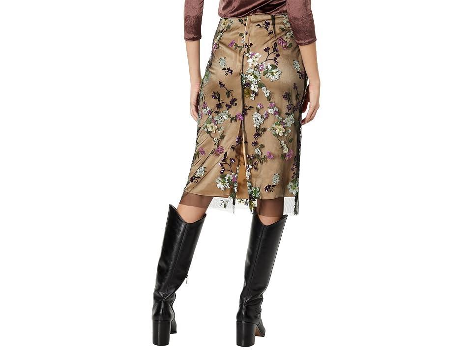 Vince Begonia Sequin Skirt (Dewberry) Women's Skirt Product Image