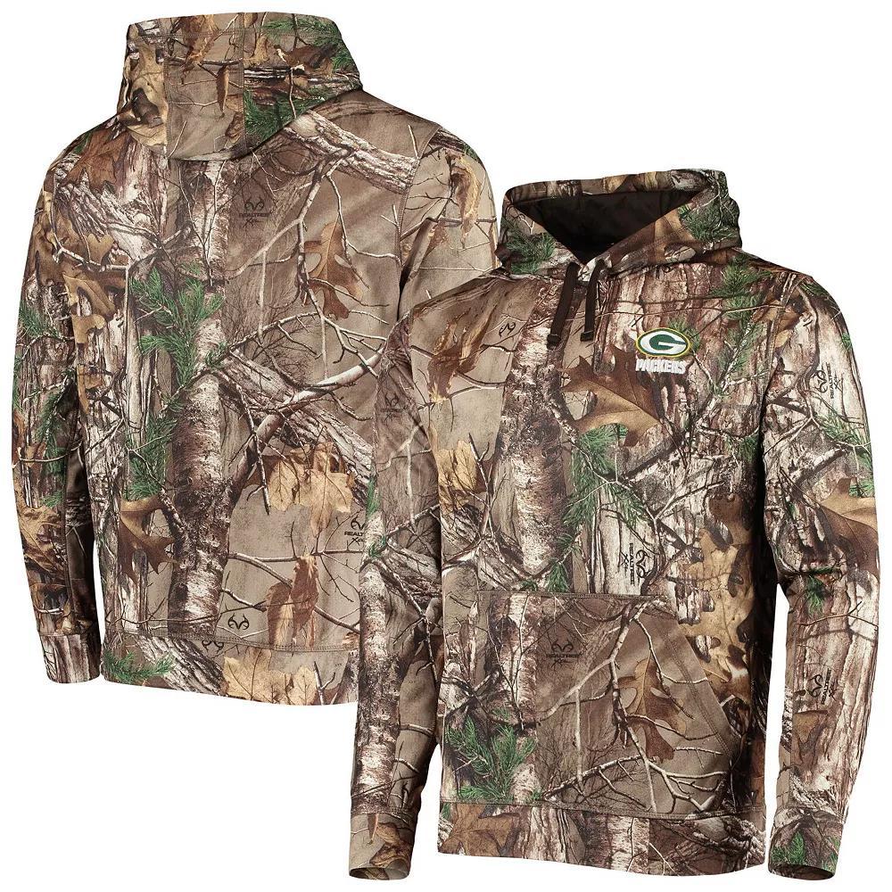 Mens Dunbrooke Realtree Camo Bay Packers Circle Champion Tech Fleece Pullover Hoodie Product Image